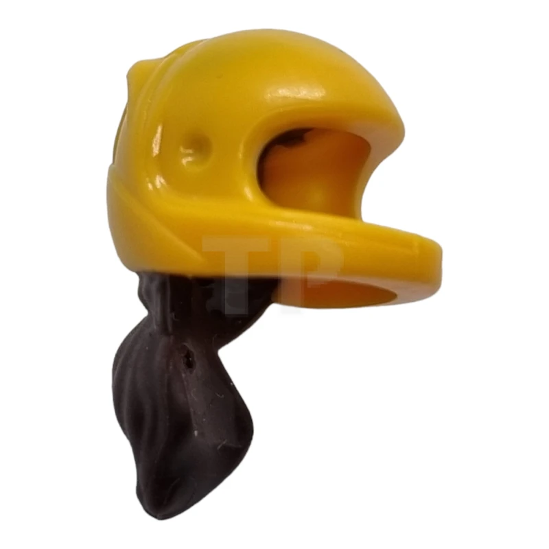 LEGO&reg; 6224162 - 36293pb01 - Headgear Minifig, Racing Helmet with Ponytail