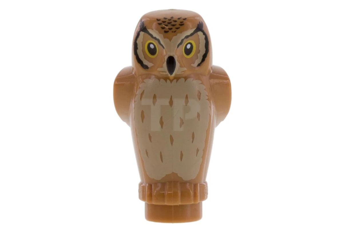 LEGO&reg; 6233327 - 92084pb04 - Owl, Angular Features with Feathers Pattern