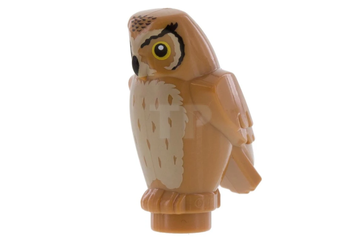 LEGO&reg; 6233327 - 92084pb04 - Owl, Angular Features with Feathers Pattern
