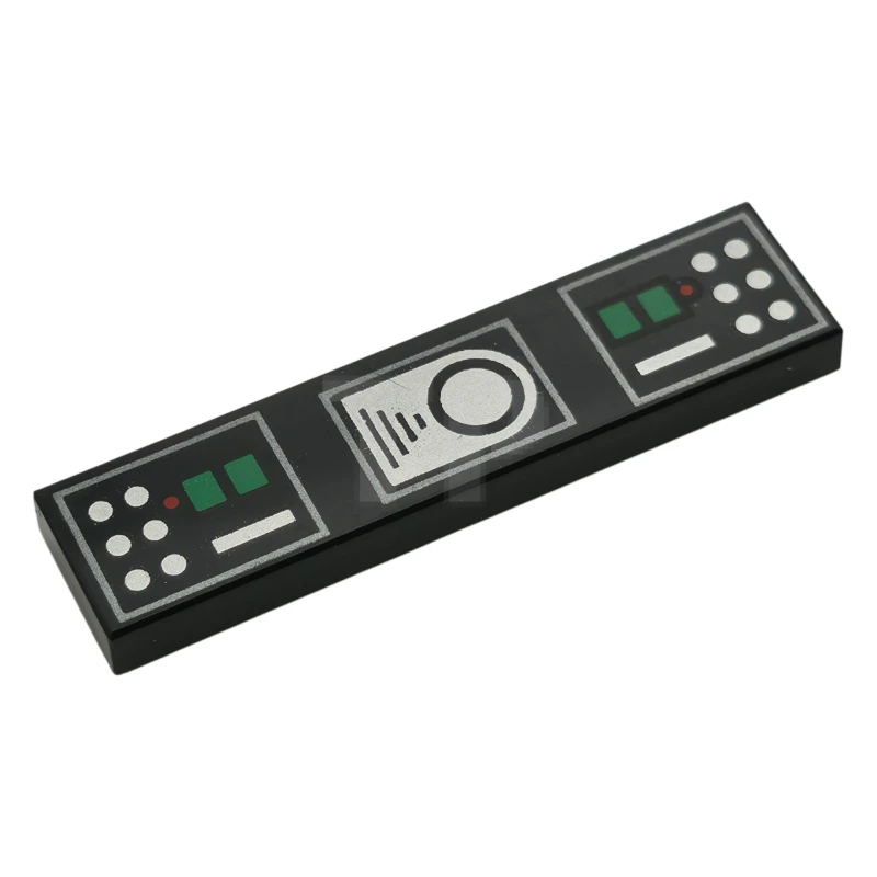 LEGO&reg; 6405971 - 2431pb525 - Tile 1 x 4 with Control Panels Pattern (Darth Vader Belt)