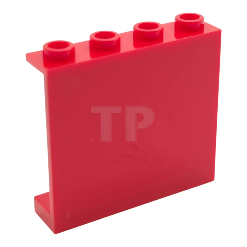 LEGO&reg; 4262012 - 4215b - Panel 1 x 4 x 3 - Tachuelas huecas, sin soporte lateral