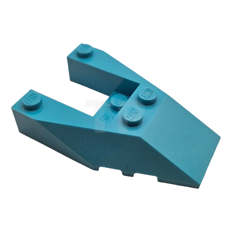 LEGO&reg; 6228954 - 6153b - Cale 6 x 4 Découpe avec des encoches pour les studs.