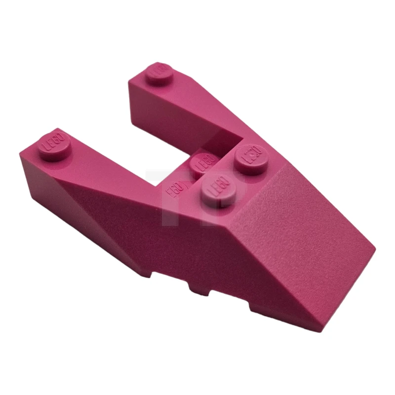 LEGO&reg; 6228953 - 6153b - Wedge 6 x 4 Cutout with Stud Notches
