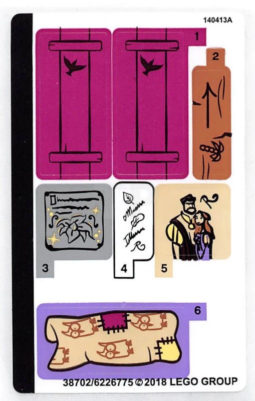 LEGO&reg; 6226775 - Sticker for Set 41157