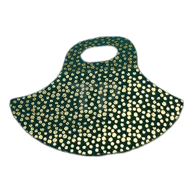 LEGO&reg; 6230493 - 38153pb01 - Mini bambola, gonna di stoffa, Friends, corta e svasata con 1 grande buco, motivo a puntini dorati