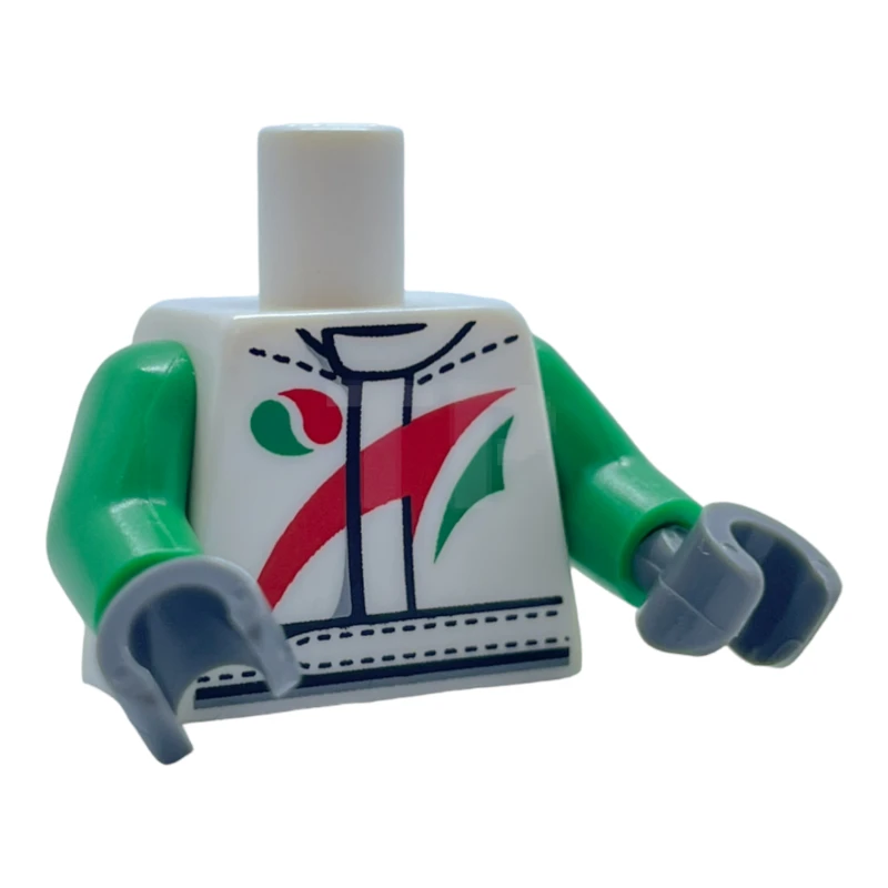LEGO&reg; 6029181 - 973pb1373c01 - Torso (complete) with Octan Logo Pattern