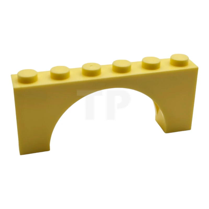 LEGO&reg; 6469899 - 15254 - Brick 1 x 6 x 2 Arch - Medium Thick Top without Reinforced Underside