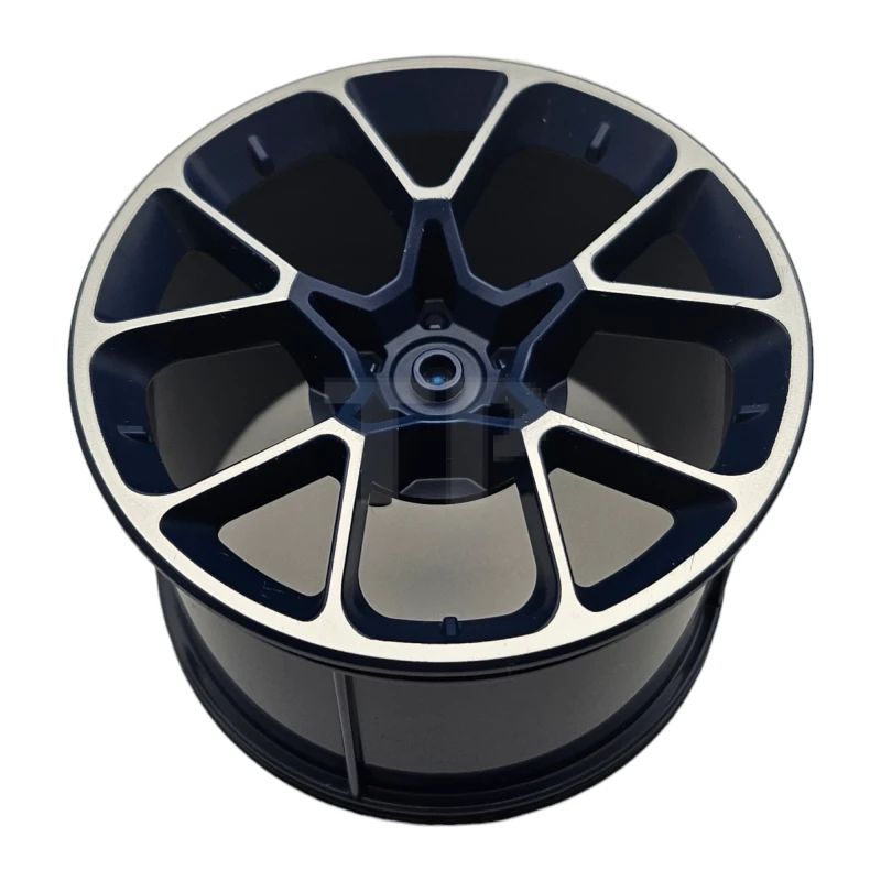 LEGO&reg; 6217976 - 35187pb01 - Wheel 62.3mm D. x 42mm Technic Racing Large with Silver Outline Pattern