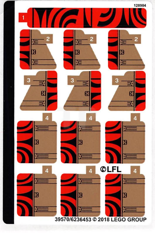 LEGO&reg; 6236453 - Sticker for Set 75215