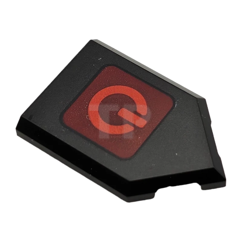 LEGO&reg; 6247193 - 22385pb168 - Tile 2 x 3 Pentagonal with Powerswitch Pattern