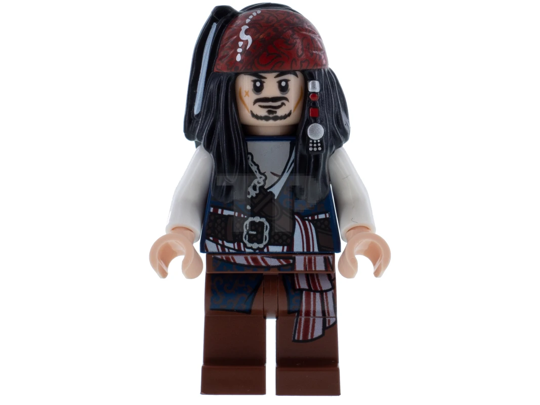 LEGO&reg; poc035 Captain Jack Sparrow with Filigree Vest
