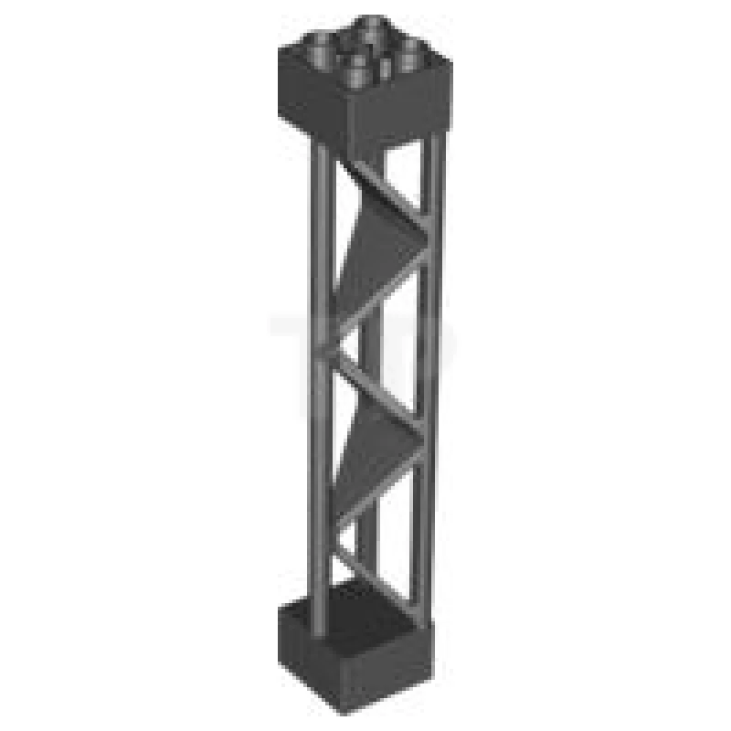 LEGO&reg; 4509669 - 30517 - Support 2 x 2 x 10 Girder Triangular Vertical - Type 1 - Solid Top, 3 Posts