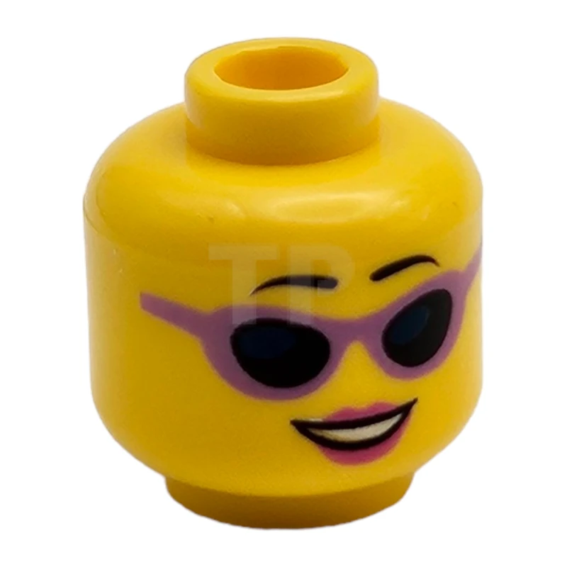 LEGO&reg; 6103171 - 3626cpb1277 - Head Minifig with Eyelashes Pattern 