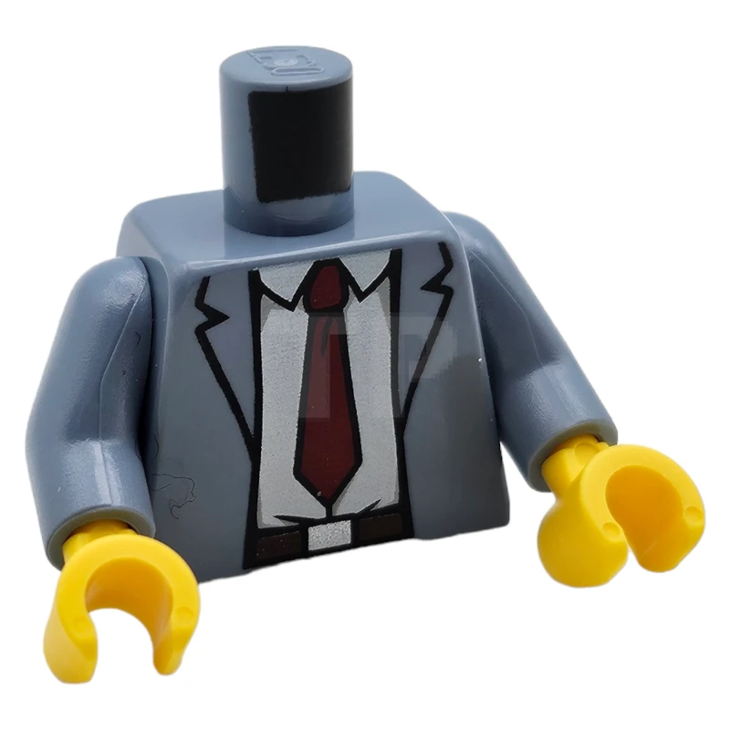 LEGO&reg; 6100023 - 973pb1415c02 - Torso (complete) with Suit Jacket and Tie Pattern