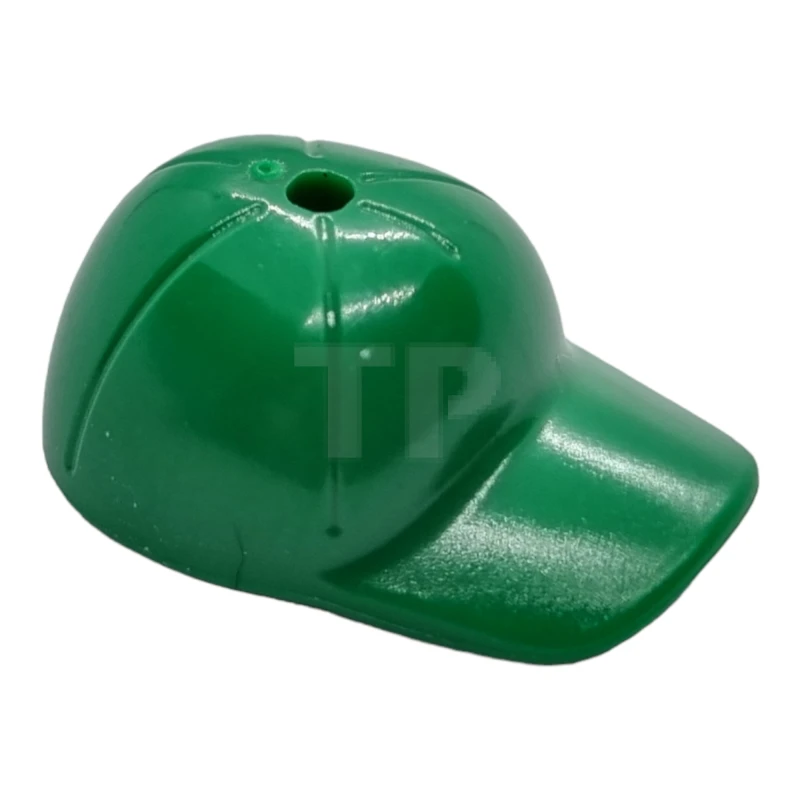 LEGO&reg; 6032177 - 11303 - Minifig, Headgear Cap - Short Curved Bill with Seams and Hole on Top