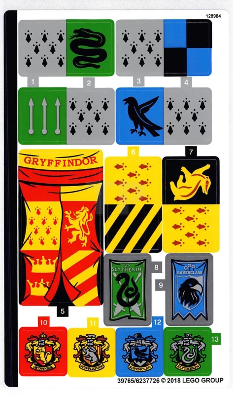 LEGO&reg; 6237726 - Sticker for Set 75956