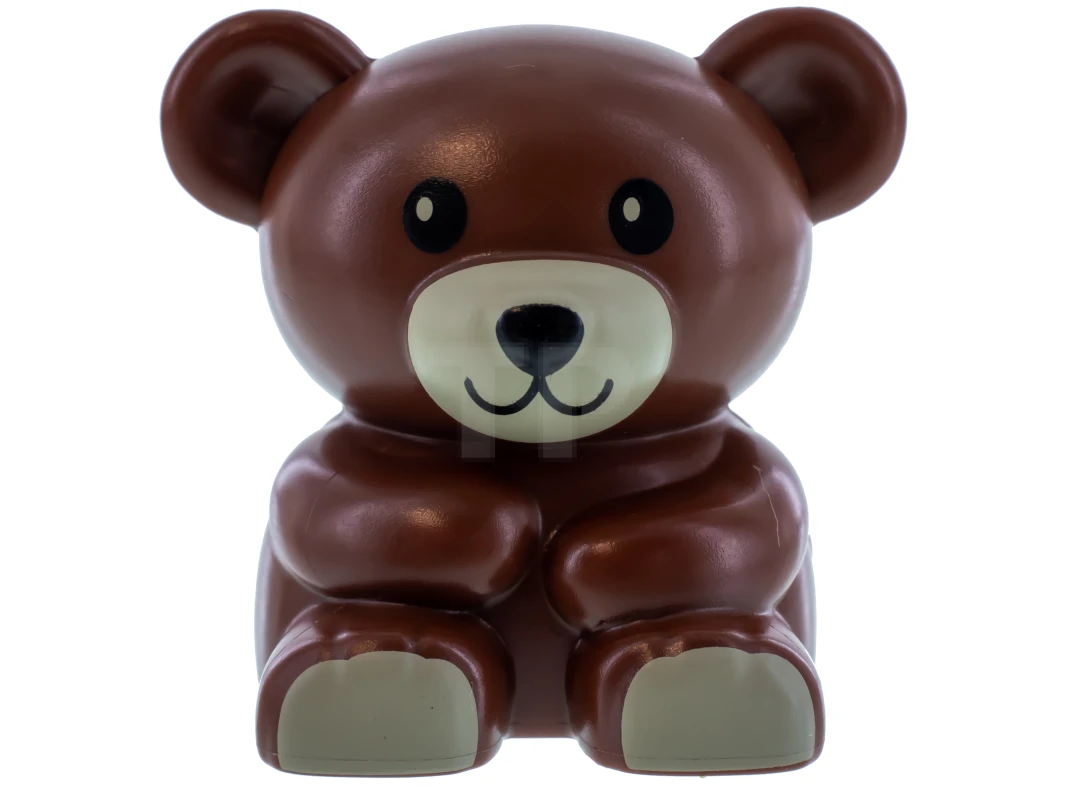 LEGO&reg; 6174866 - 11382c01pb02 - Duplo Teddy Bear with Tan Mouth and Feet Pattern