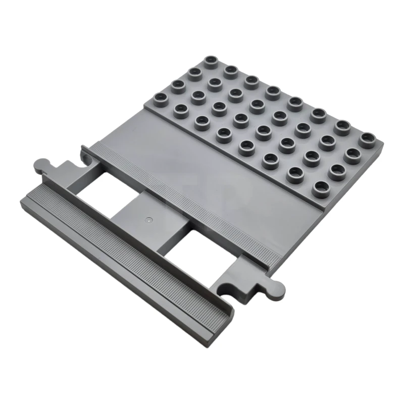 LEGO&reg; 6219503 - 35965 - DUPLO Eisenbahnschiene, gerade mit 4 x 8 Platte