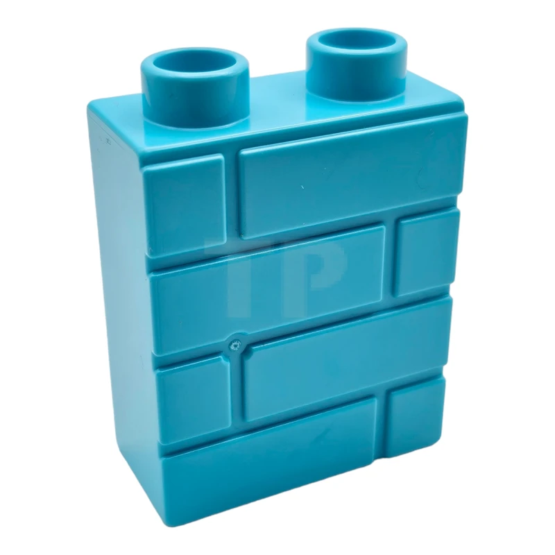LEGO&reg; 6172452 - 25550 - DUPLO Stein 1 x 2 x 2 mit Mauerwerksprofil