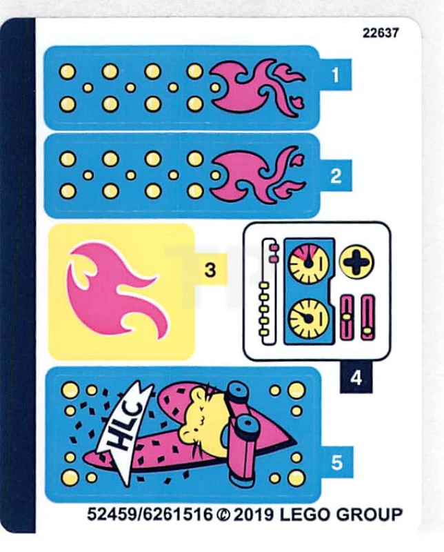 LEGO&reg;  - Sticker for Set 41383
