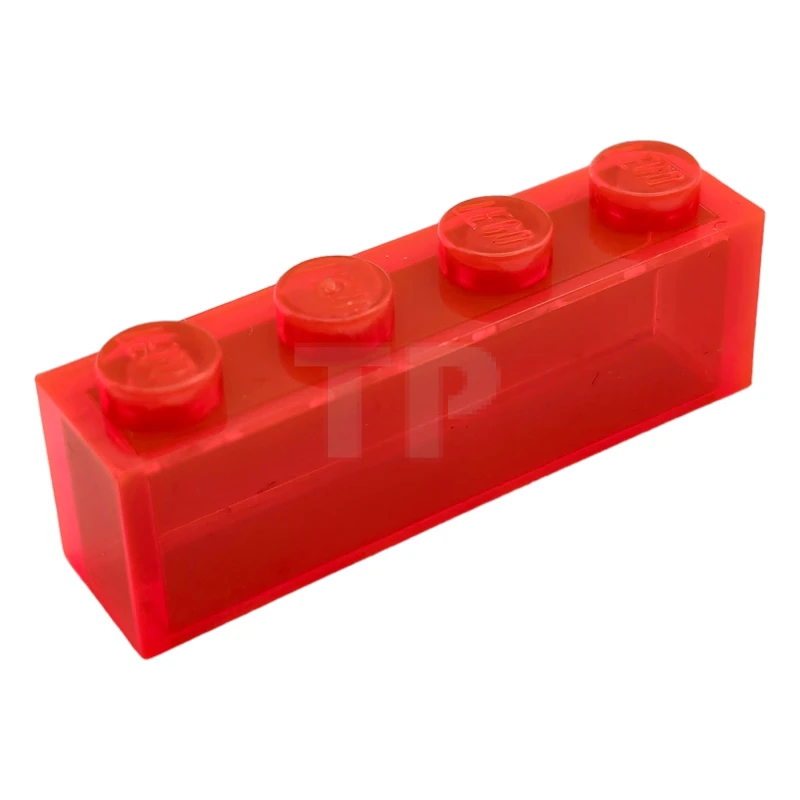 LEGO&reg; 4219576 - 3066 - Brick 1 x 4 without Bottom Tubes