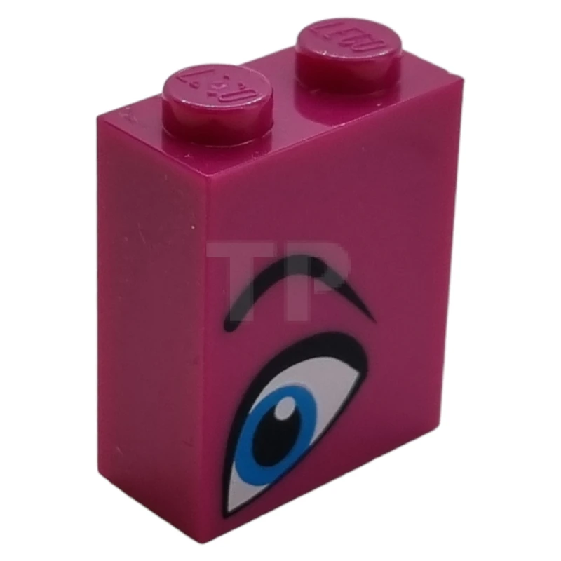 LEGO&reg; 6261569 - 3245cpb093 - Brick 1 x 2 x 2 with Eyebrow and Left Eye Pattern (Queen Watevra Wa’Nabi)