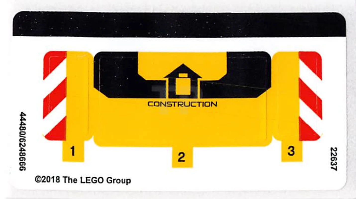LEGO&reg; 6248666 - Sticker for Set 60219