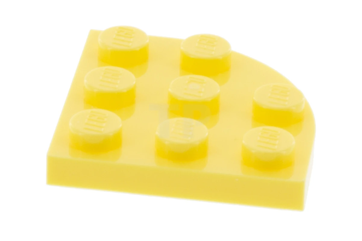 LEGO&reg; 6594241 - 30357 - Piastra 3 x 3 ad angolo tondo