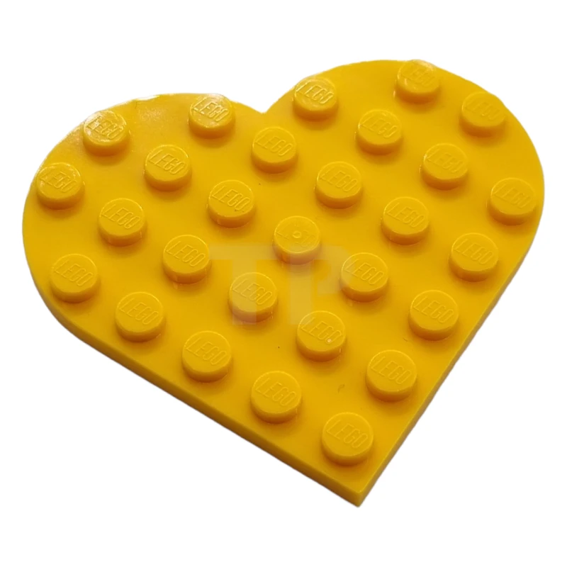 LEGO&reg; 6252674 - 46342 - Plate, Round 6 x 6 Heart