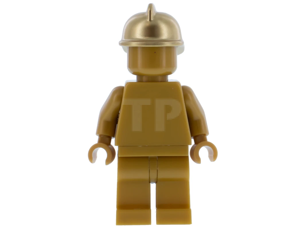 LEGO&reg; cty0989 Statue of Gold Firefighter