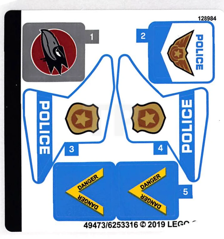 LEGO&reg; 6253316 - Sticker for Set 60209