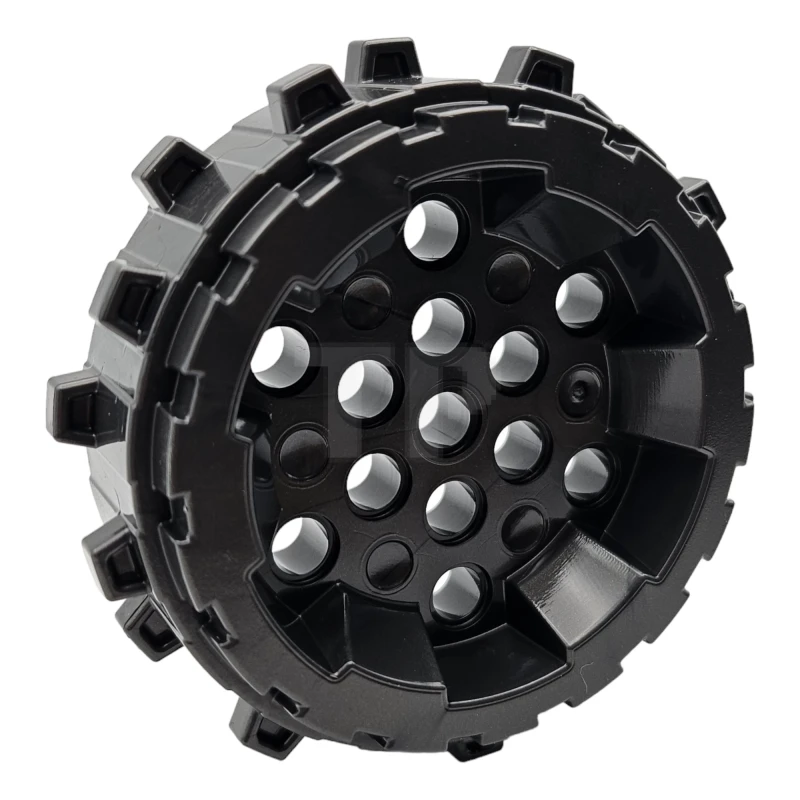 LEGO&reg; 6250304 - 64711 - Wheel Hard Plastic with Small Cleats