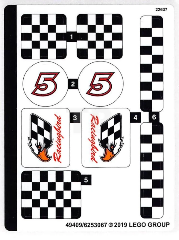 LEGO&reg; 6253067 - Sticker for Set 31094