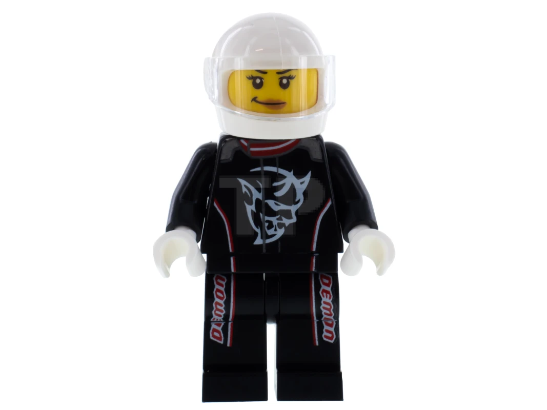 LEGO&reg; sc076 2018 Dodge Challenger SRT Demon Fahrer, weiblich