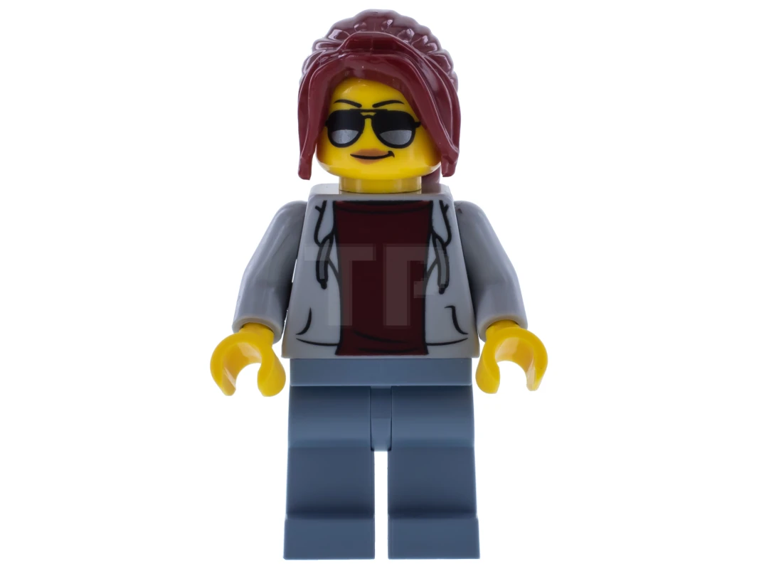 LEGO&reg; sc075 Agent de piste, femme