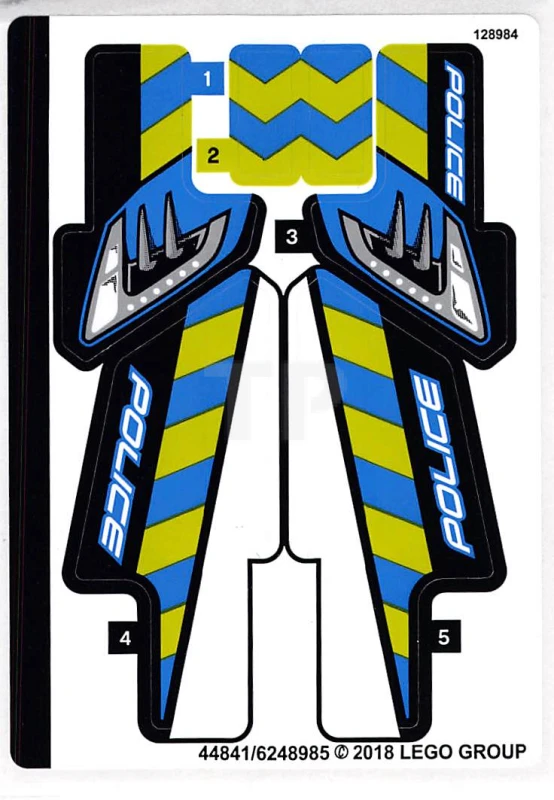 LEGO&reg; 6248985 - Autocollant pour l'ensemble 42091