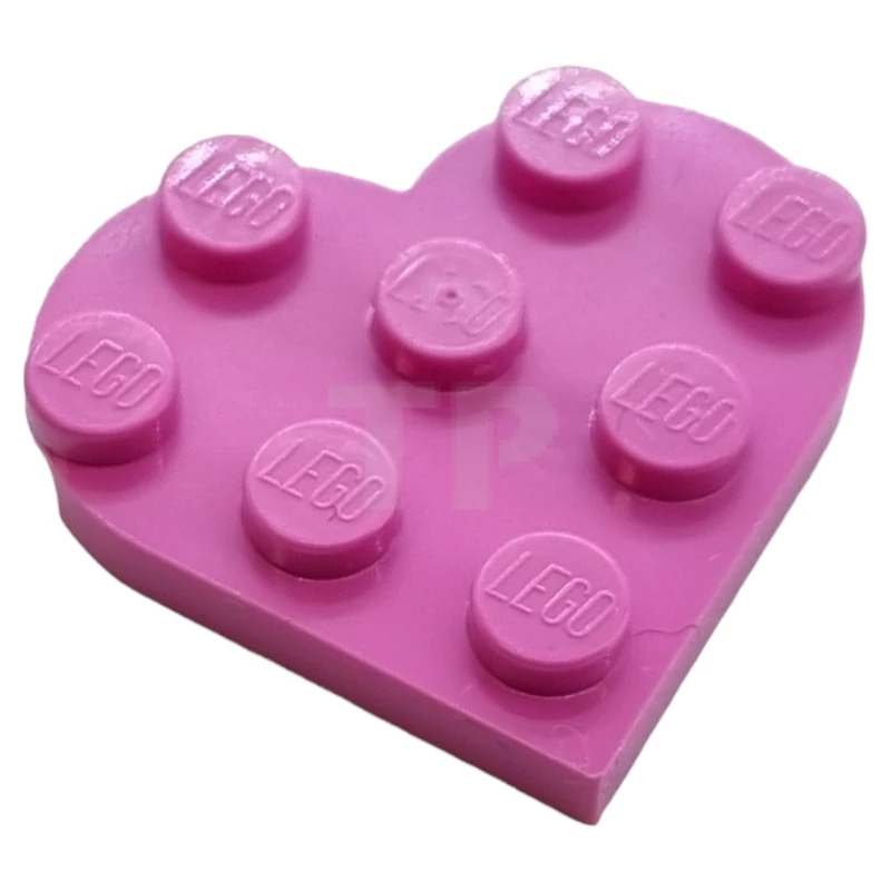 LEGO&reg; 6254513 - 39613 - Plaque 3 x 3 - cœur