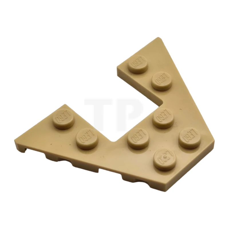 LEGO&reg; 6490174 - 47407 - Plate 4 x 6 Wedge with Cutout