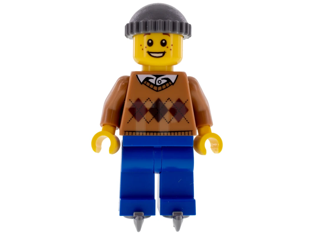 LEGO&reg; hol118 Boy on Ice Skates