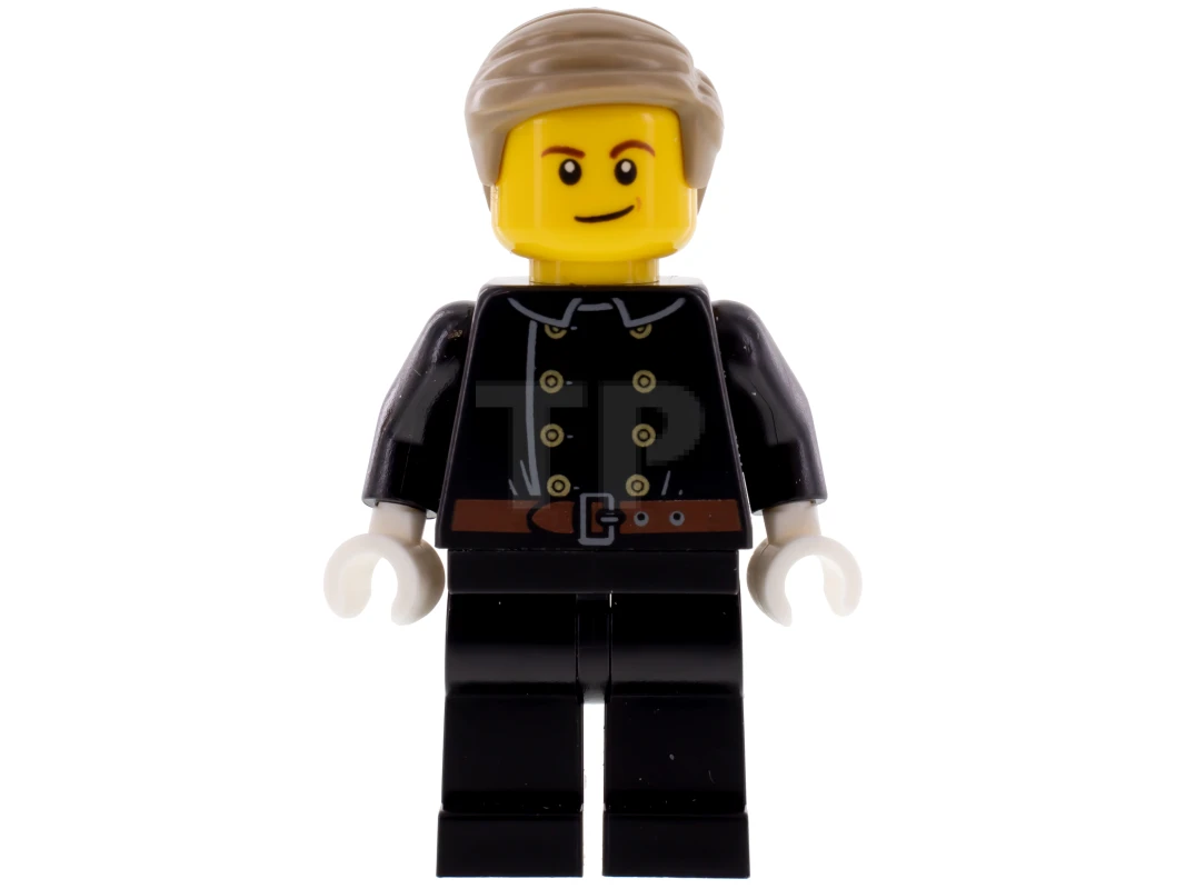 LEGO&reg; hol123 Fuoco - Giacca con 8 bottoni, capelli lisci color marrone scuro