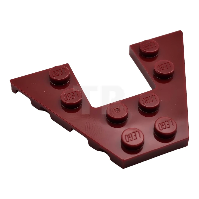 LEGO&reg; 6275502 - 47407 - Plate 4 x 6 Wedge with Cutout