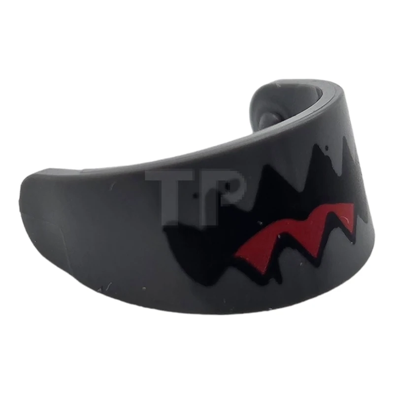 LEGO&reg; 6254052 - 2447pb03 - Minifigure, Visor Standard with Jaws and Tongue Pattern