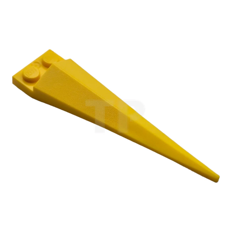 LEGO&reg; 6211778 - 61406pb01 - Plaque, modifiée 1 x 2 avec extension angulaire et pointe jaune flexible.
