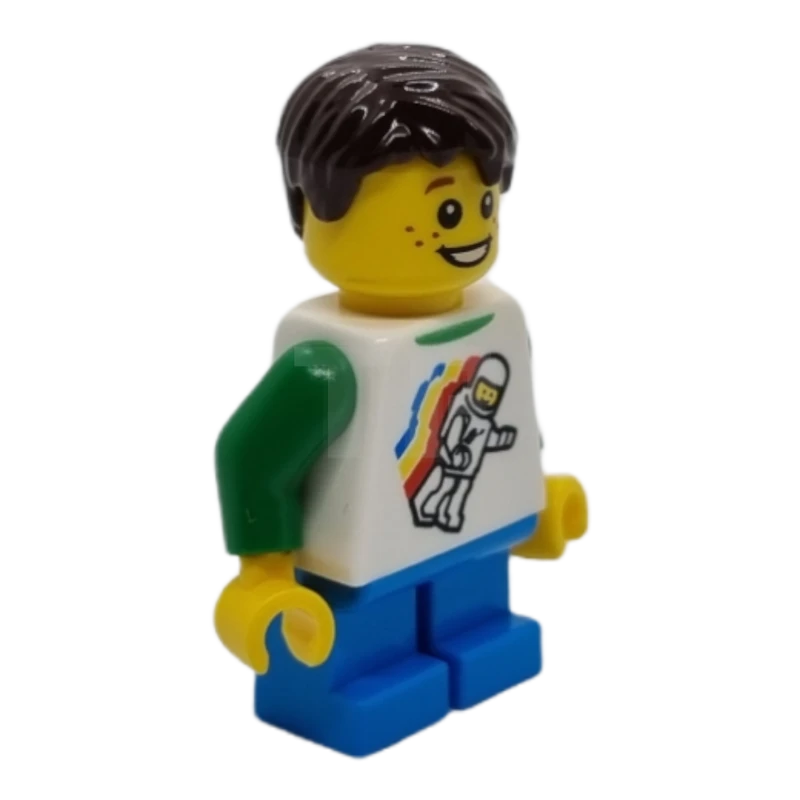 LEGO&reg; twn264 Niño con Minifigura Espacial Clásica Patrón Flotante