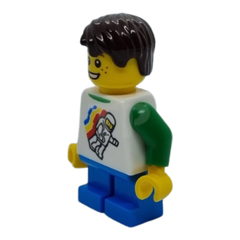 LEGO&reg; twn264 Niño con Minifigura Espacial Clásica Patrón Flotante