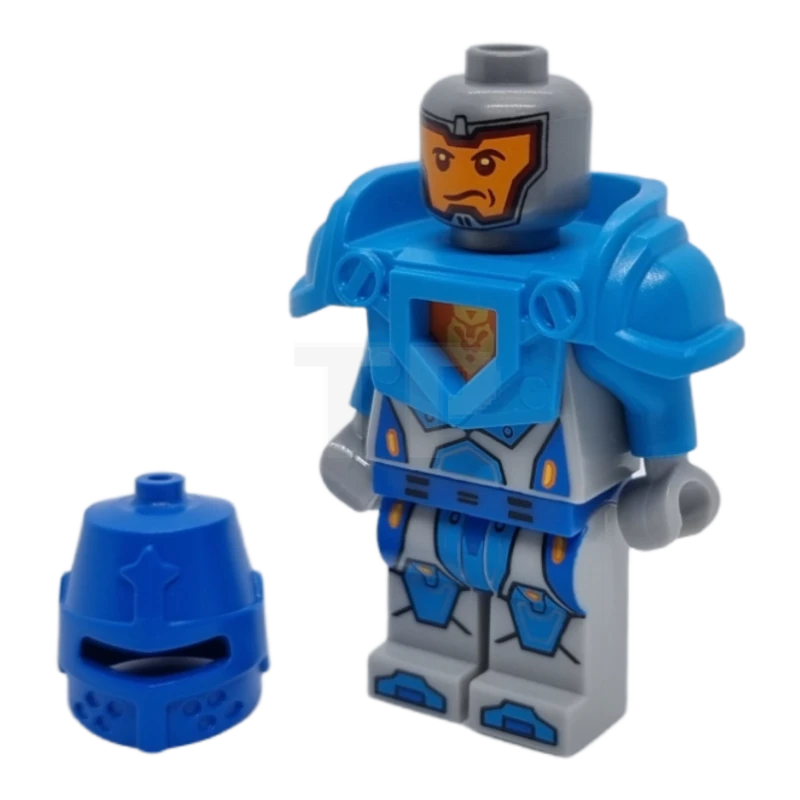 LEGO&reg; nex075 Koningswacht - Donker azuurblauw borstschild