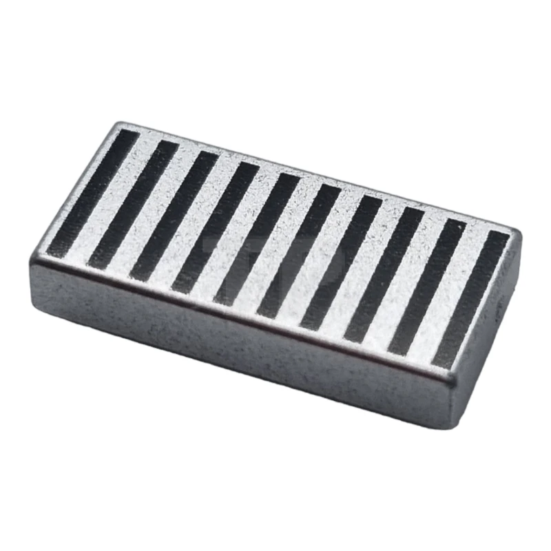 LEGO&reg; 6242566 - 3069pb0660 - Tile 1 x 2 with Grille Pattern