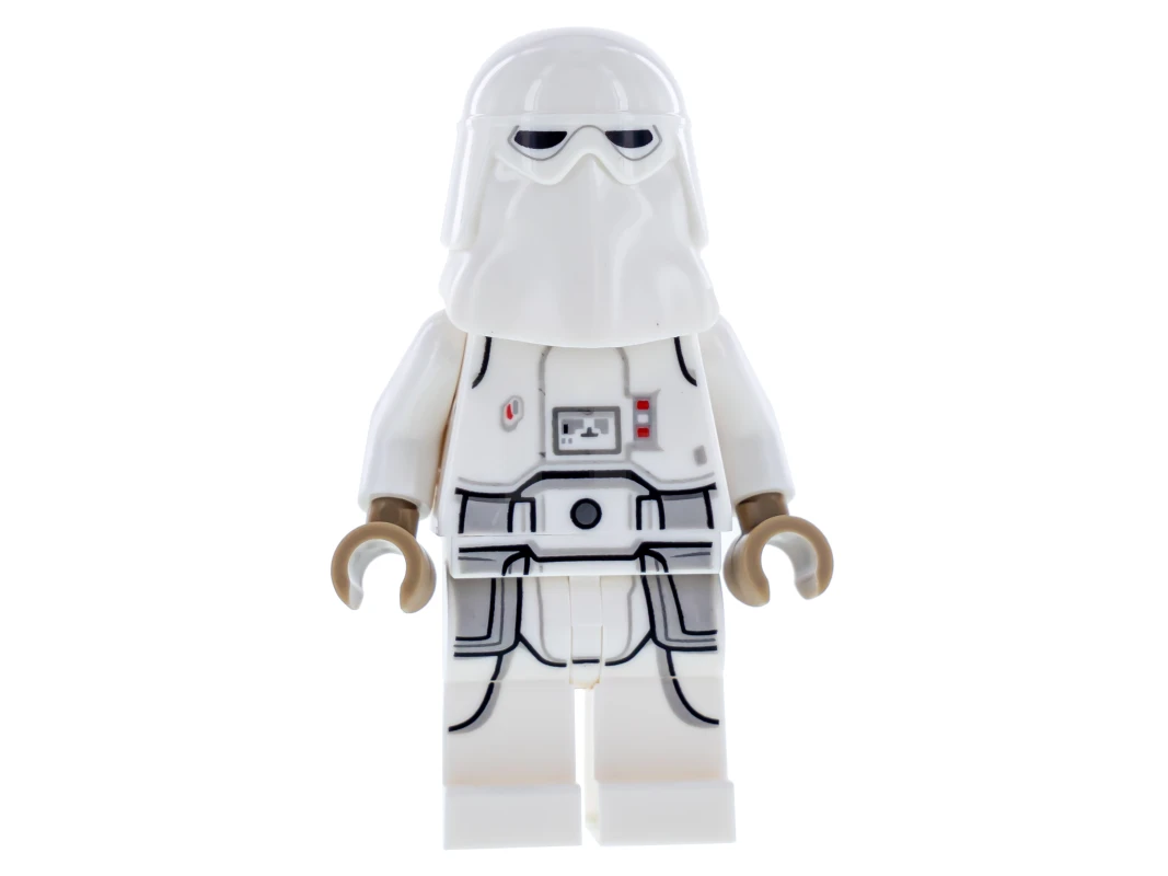 LEGO&reg; sw1009 Snowtrooper, jambes imprimées, mains beige foncé