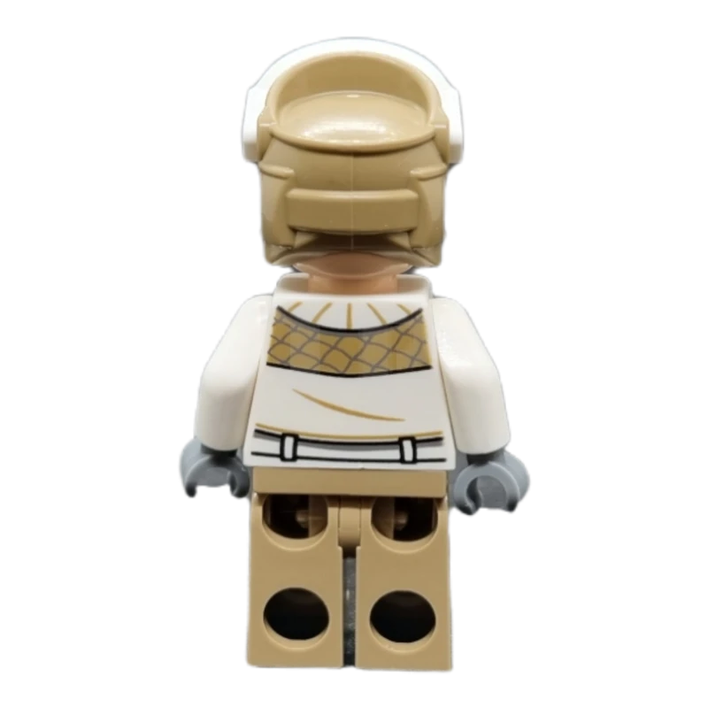 LEGO&reg; sw1008 Hoth Rebel Trooper Uniforme bianca, gambe scure (barba angolare marrone)