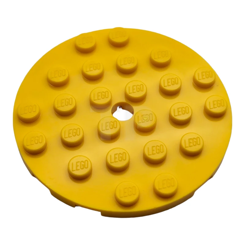 LEGO&reg; 11213 - 6214348 - Plate, Round 6 x 6 with Hole